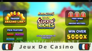 Icône de la fente Amazing Link Cluckin Riches Slot