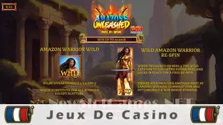 Icône de la fente Amazons Unleashed Slot