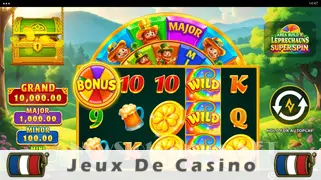 Icône de la fente Area BuildR Leprechauns Super Spin Slot