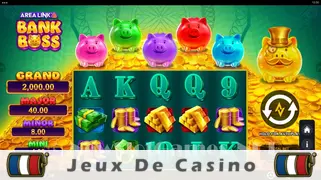 Icône de la fente Area Link Bank Boss Slot