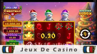 Icône de la fente Area Link Christmas Slot