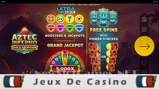 Icône de la fente Aztec Inferno Gold Eruption Slot