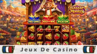 Icône de la fente Bazaar Monkey Slot