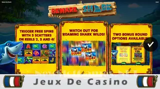 Icône de la fente Beware the Shark Slot