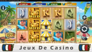 Icône de la fente Big Bad Wolf Cash Collect & Link - Bacon Beach Slot