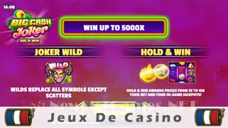 Icône de la fente Big Cash Joker Hold & Win Slot