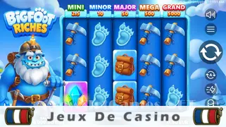 Icône de la fente Bigfoot Riches Slot