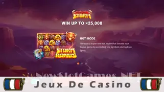 Icône de la fente Bison Storm Slot