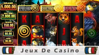 Icône de la fente Black Eagle Triple Shot Slot