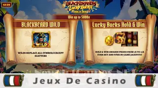 Icône de la fente Blackbeards Lucky Bucks Slot