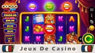 Icône de la fente Blazin Bingo Trio Slot