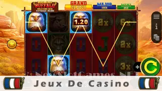 Icône de la fente Booming Buffalo Hold and Win Extreme 25000 Slot