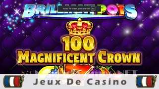 Icône de la fente Brilliant Pots - 100 Magnificent Crown Slot