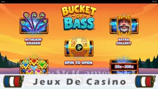Icône de la fente Bucket of Bass Slot