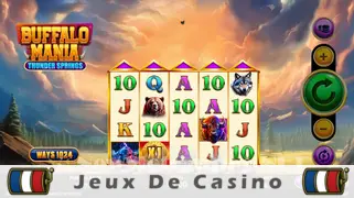 Icône de la fente Buffalo Mania Thunder Springs Slot