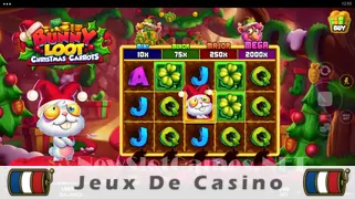 Icône de la fente Bunny Loot Christmas Carrots Slot