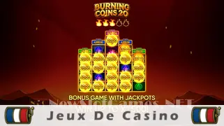 Icône de la fente Burning Coins 20 Slot