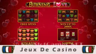 Icône de la fente Burning Love Slot