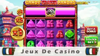 Icône de la fente Candy Crazed Pandas DoubleMax Slot