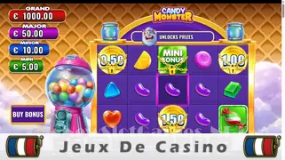 Icône de la fente Candy Monster Slot