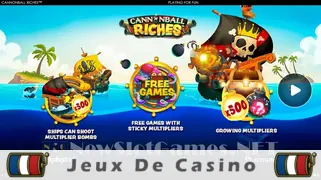 Icône de la fente Cannonball Riches Slot
