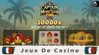 Icône de la fente Captain Moregain Slot