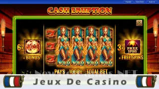 Icône de la fente Cash Eruption Coins & Clovers Slot