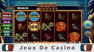 Icône de la fente Cash Eruption MegaJackpots Amulets of Osiris Slot