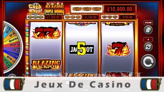 Icône de la fente Cash Wheel Blazing 777 Triple Double Jackpot Wild Slot