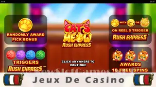 Icône de la fente Cats Meow Rush Express Slot