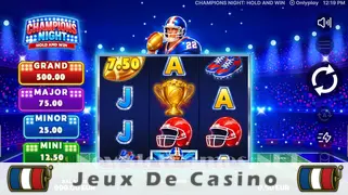 Icône de la fente Champions Night Hold and Win Slot