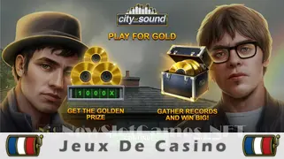 Icône de la fente City of Sound Slot