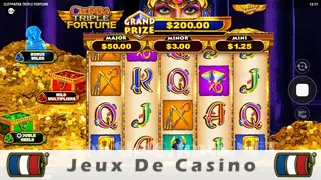 Icône de la fente Cleopatra Triple Fortune Slot