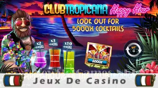 Icône de la fente Club Tropicana Happy Hour Slot