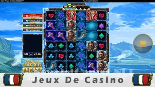 Icône de la fente CoinFall The Big Freeze Slot