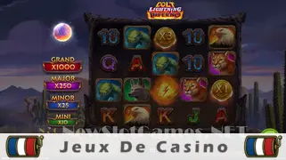 Icône de la fente Colt Lightning Inferno Slot