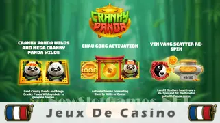 Icône de la fente Cranky Panda Slot