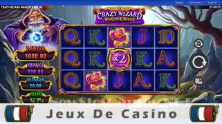 Icône de la fente Crazy Wizard Warlock Wilds Slot