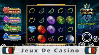 Icône de la fente Crypto Crown 40 Slot