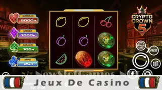 Icône de la fente Crypto Crown 5 Slot