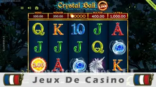 Icône de la fente Crystal Ball Flaming Link Slot