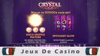 Icône de la fente Crystal Hall Slot