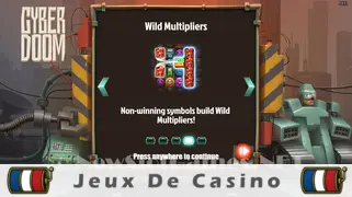 Icône de la fente Cyber Doom Slot