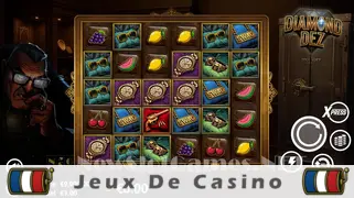 Icône de la fente Diamond Dez Slot