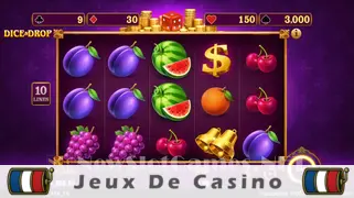 Icône de la fente Dice & Drop Slot