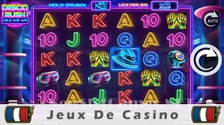 Icône de la fente Disco Rush Hold & Win Slot