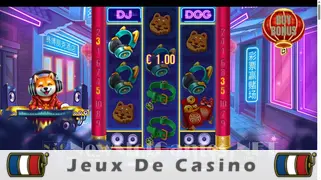 Icône de la fente DJ Dog Slot