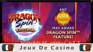 Icône de la fente Dragon Spin CrossLink Fire Slot