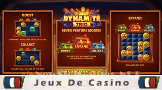 Icône de la fente Dynamite Trio Slot