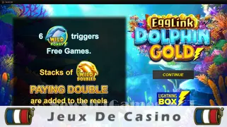 Icône de la fente EggLink Dolphin Gold Slot